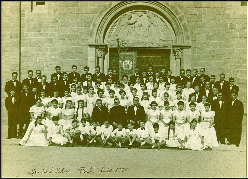 Orfeó Sant Esteve 1955