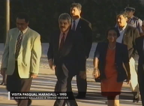 Visita Pasqual Maragall 1993