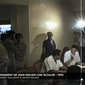 Presa de possessió de l'Alcaldia de Joan Seguer al 1990