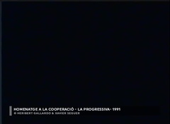 Homenatge a la Cooperació - La Progressiva 1991