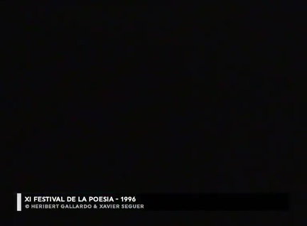 XI Festival de la Poesia al 1996