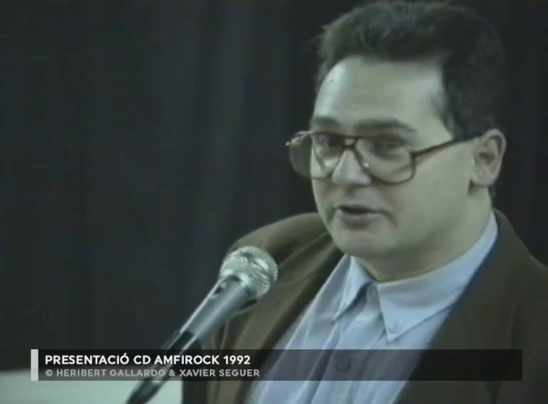 Presentació CD Amfirock 1992