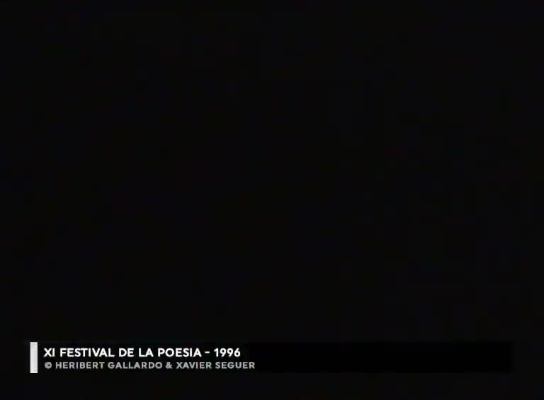 XI Festival de la Poesia al 1996